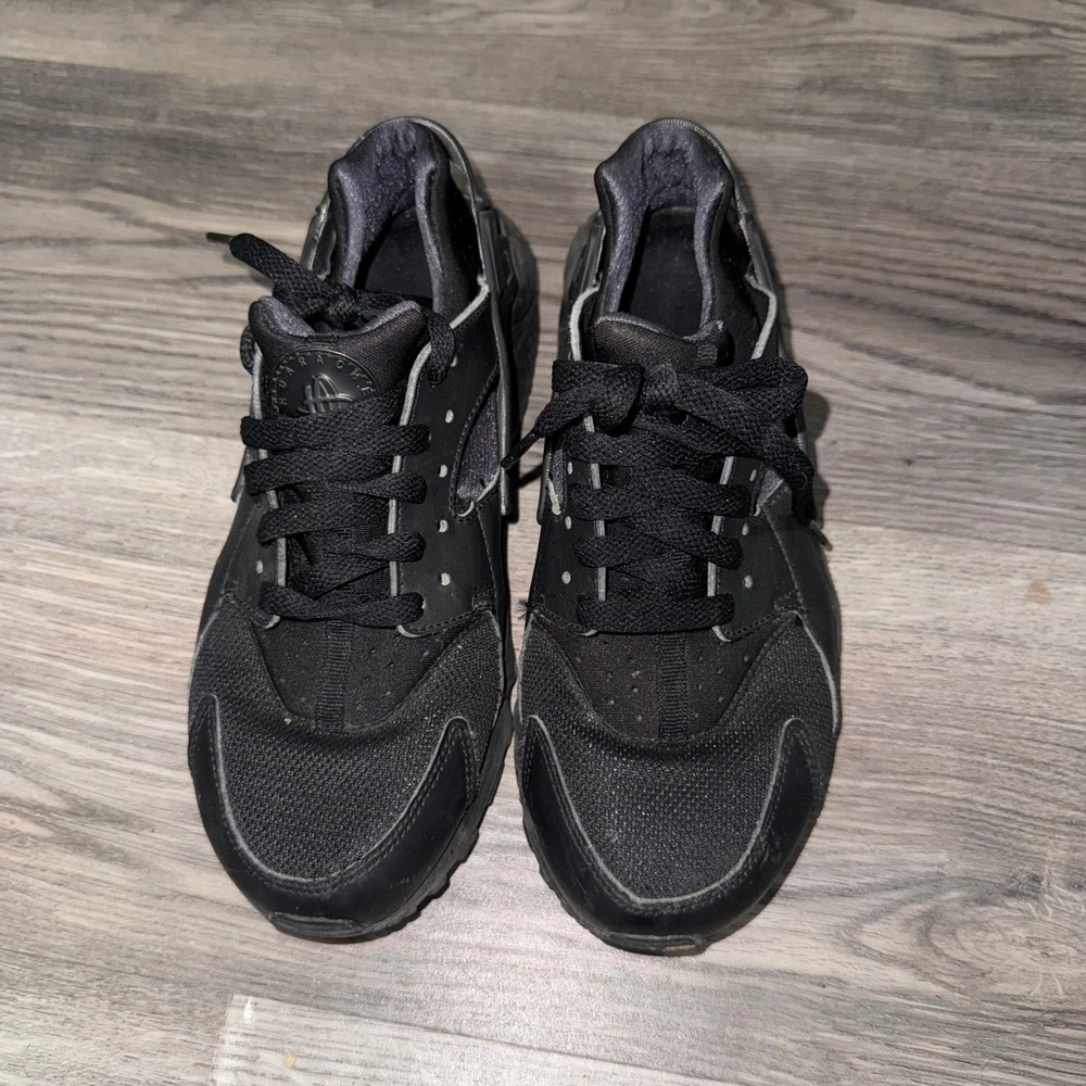 Nike Air Huarache 6.5Y Black Sneakers Running Shoes‎ Streetwear Retro
